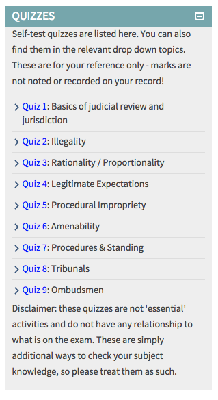 Law Quiz