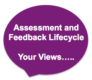 Assessment and feedback life cycle logo